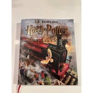 Harry Potter and the Sorcerer's Stone Illustrated Edition Hardcover